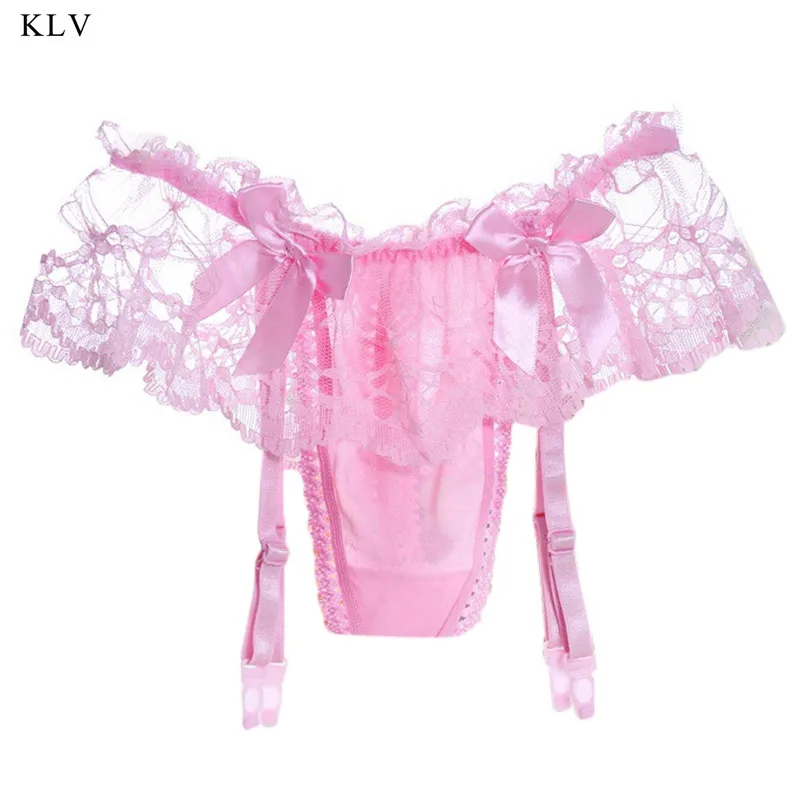 4 Pink Модный женский пояс для чулок, колготки, колготки, сексуальные кружевные одноцветные тонкие подвязки для чулок, Чулки с поясом, комплект нижнего белья с бантом - Цвет: 4 Pink