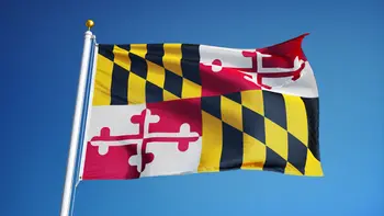 

150x90cm Maryland State Flag 3x5ft Banners With Brass Metal Holes can add more image on the flag