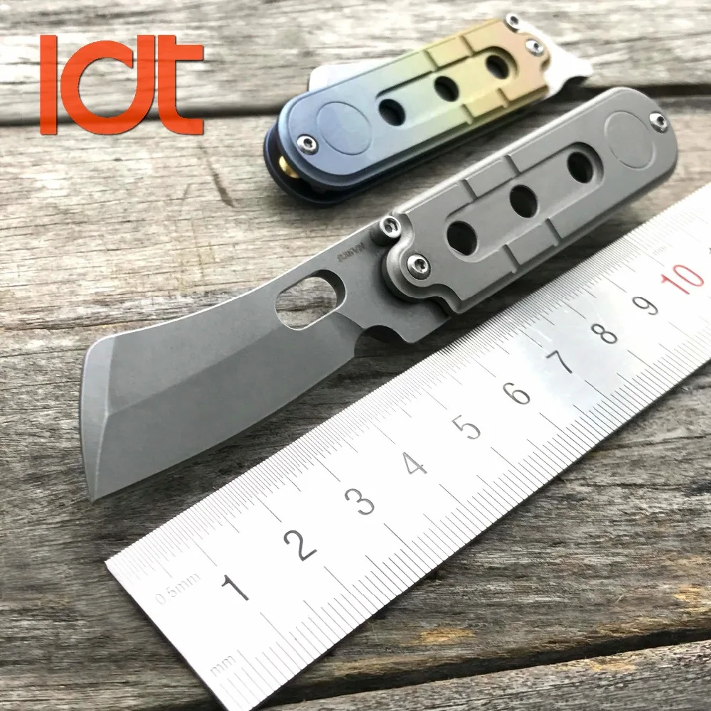 Online Ldt bean klappmesser mini metzger s35vn klinge titanium griff überlebens sr tasche schlüsselanhänger camping jagd messer edc werkzeuge