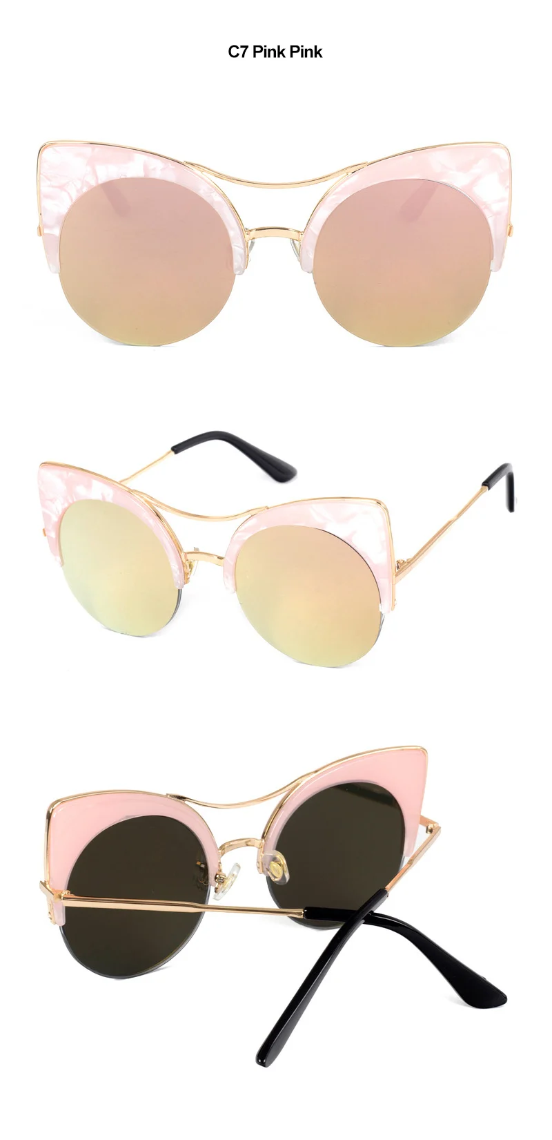 2018 News Cat Eye Sunglasses (20)