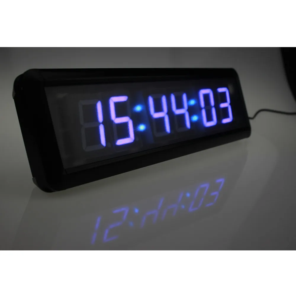 digital wall stopwatch
