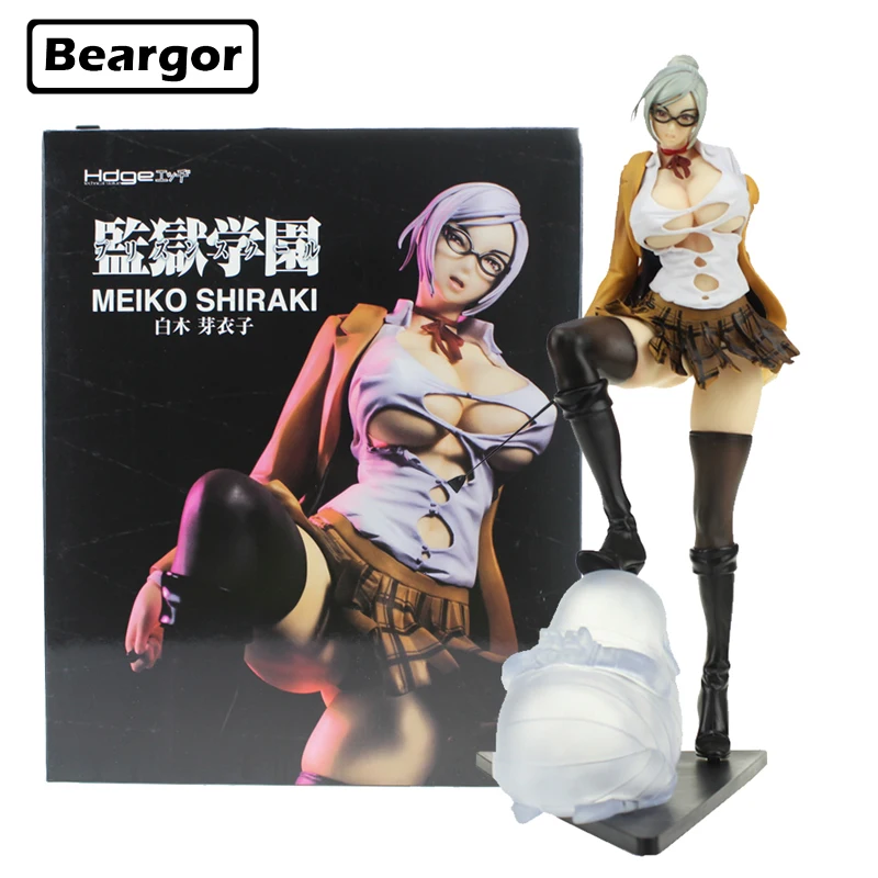 

Free Shipping 10" Prison School Meiko Shiraki Boxed 25cm PVC Anime Sexy Girl Action Figure Collection Model Doll Toys Gift