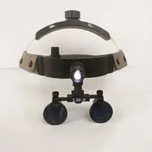 3W стоматологической хирургии фары W/2.5X медицинская Лупа