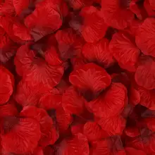 2000 Pieces Artificial Rose Petals Wedding Hand Sprinkling Flowers Wedding Room Decoration Wedding Ceremony Scene Layout beautiful wedding ceremony