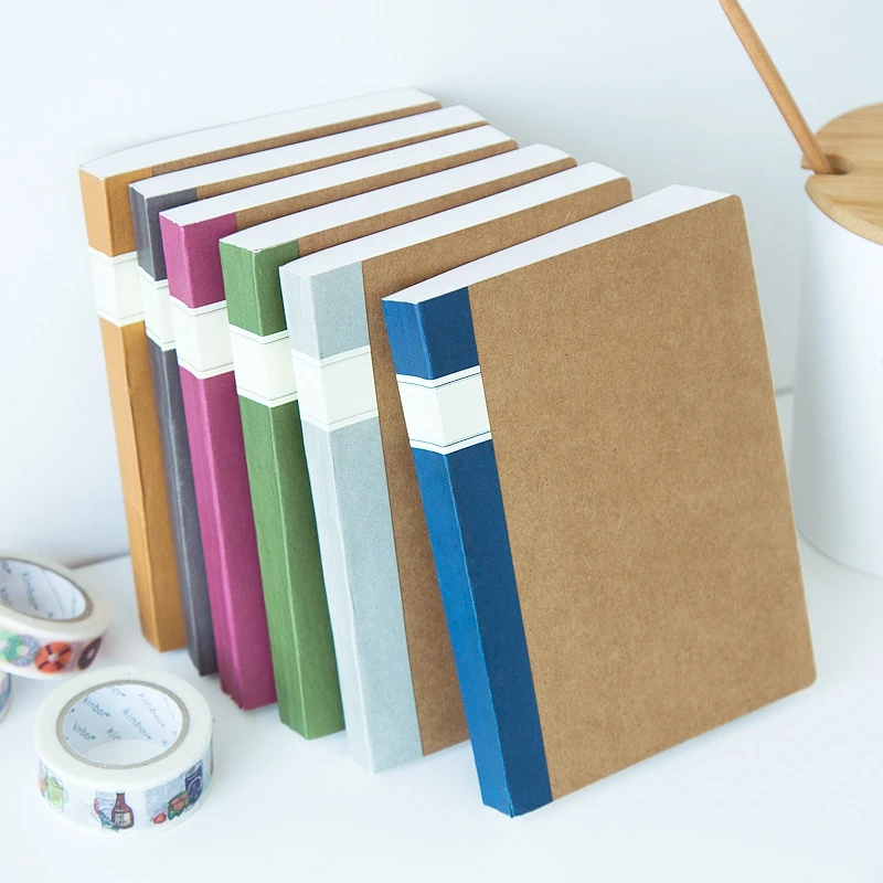 

A5 Lined/Blank Paper Book 256P Refilled Paper Book For Hobonichi Journal Cover