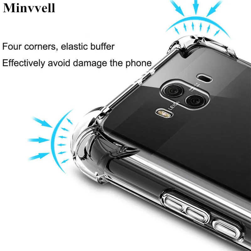 Custodia Back Cover Case Tpu Originale Huawei Trasparente Per Per P10 Plus 