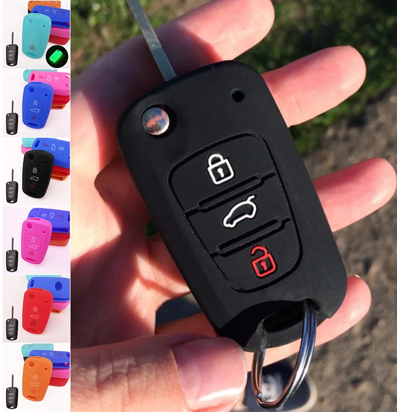 Чехол для ключей KIA RIO K2 K3 K5 SPORTAGE CEED SORENTO PICANTO FORHYUNDAI SOLARIS VERNA I20 I30 I35 IX20 чехол с