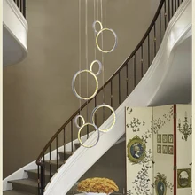 Circle Rings led crystal ceiling light hanging crystal droplight 36W pretty Corridor hotel Dining Living Room ceiling lamp Circle Rings led crystal ceiling light hanging crystal droplight 36W pretty Corridor hotel Dining Living Room ceiling lamp