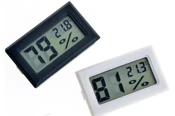 شراء500 قطعة 2016 FY-11 صغيرة الرقمية LCD البيئة ميزان الحرارة الرطوبة جهاز قياس الحرارة والرطوبة في غرفة الثلاجة SL 5066