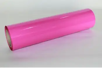 

Heat Transfer PVC Matte Vinyl Film for Logo lettering Highlight T-shirt Color Pink NO.A14