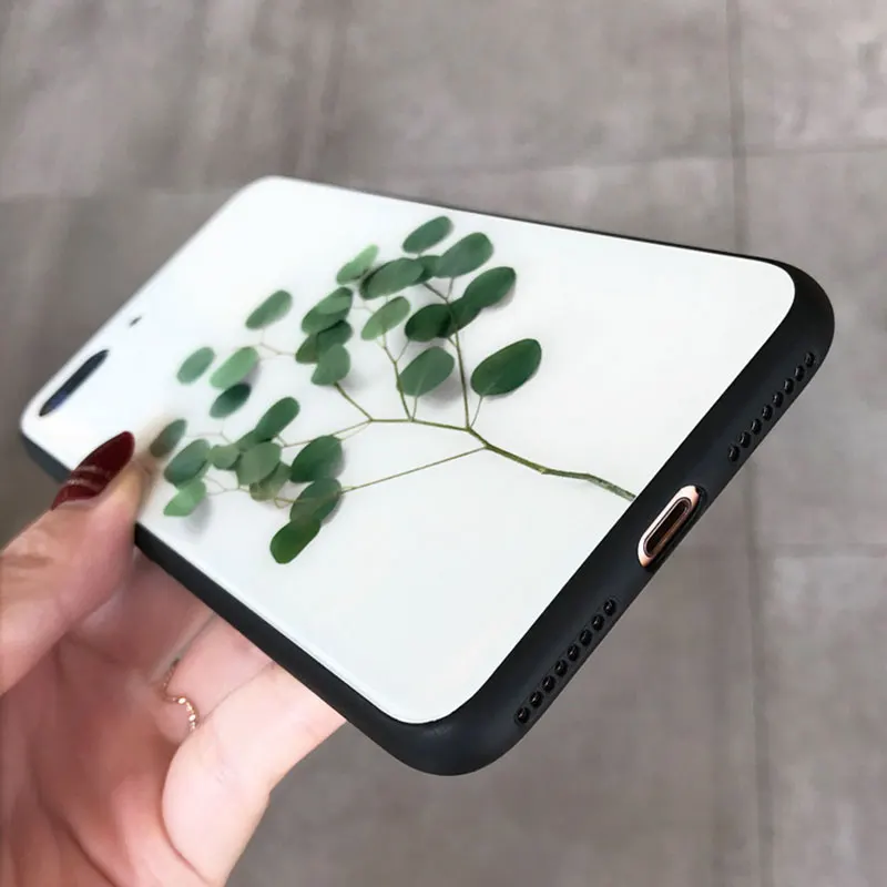 

Tempered Glass Phone Case for iPhone X 10 Protective Mobile Phone Cover Cases for iPhone 7 8 Plus 6 6s XS Max XR Back cover
