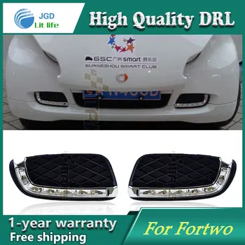 

Case For smart fortwo Turning Signal Relay Waterproof Car DRL 12V LED Daytime Running Light Fog Lamp