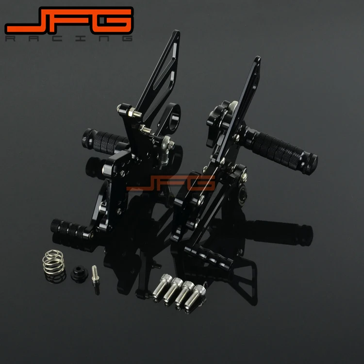 

Motorcycle CNC Adjustable Foot Pegs Pedals Rest Rearset Footpegs For BMW S1000RR 2009-2014 2009 2010 2011 2012 2013 2014