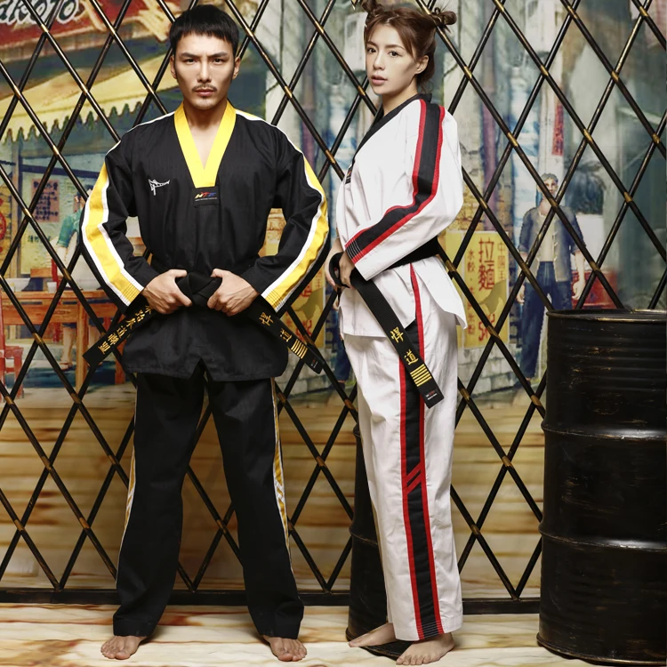 Боевые искусства TKD Tae Kwon Do Корея v образный вырез для карнавалов и тренировок