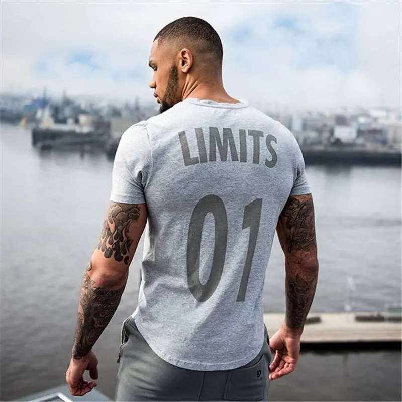 Gym Fitness MEN T-shirt Casual  Tee Top (16)