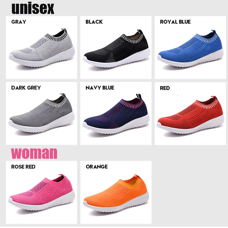 Socks Women Running Shoes light Outdoor Sneakers for men Slip On Breathable mesh Sport Shoes unisex Walking Jogging Footwear