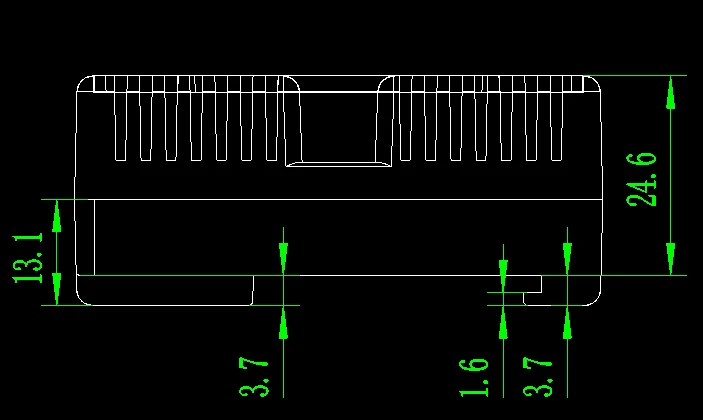 Ящик szomk electric box instrument project ПЛК din корпус (1 шт.) 65*45*28 мм настенный маленький чехол|case