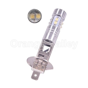 

10pcs Super Bright H1 With lens 10 LED High Power Car Day Driving Daytime Running Light Fog Light Bulb Lamp Constant current