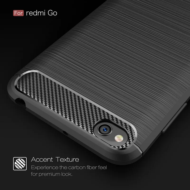 Best Case For Xiaomi Redmi 7 Case Cover Flexible Carbon Fiber Bumper Soft TPU Silicone Phone Case For Redmi GO Redmi Note 6