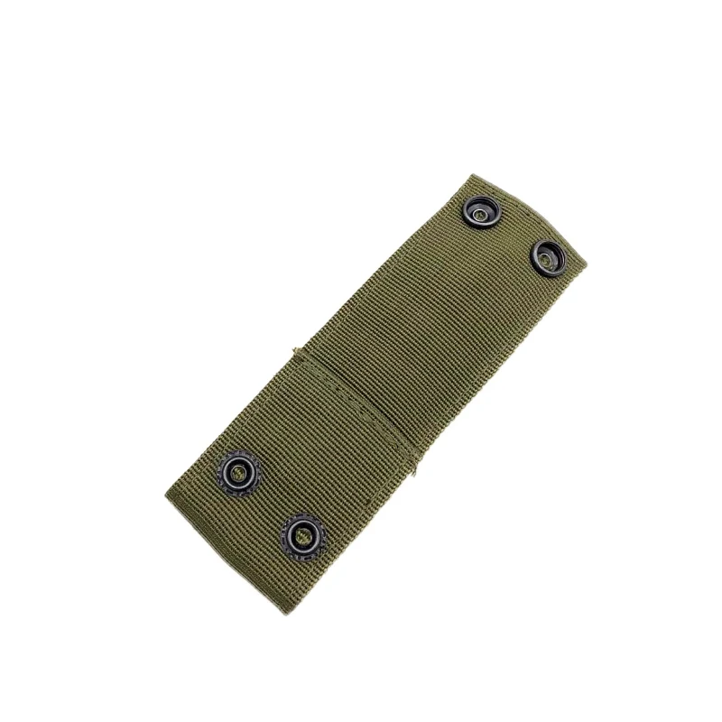 Многофункциональная нейлоновая тактическая вешалка на пояс 8 см* 5 см* 1 см для наручников, быстросъемный кнопочный шнур, ремень, наборы, переносная вешалка - Цвет: Green