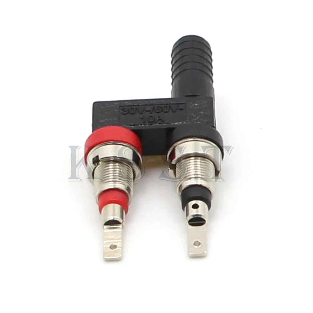 

250sets=250pcs 2mm Copper Panel Mount Banana Jack Socket & 500pcs 2mm Short Circuit Banana Plug