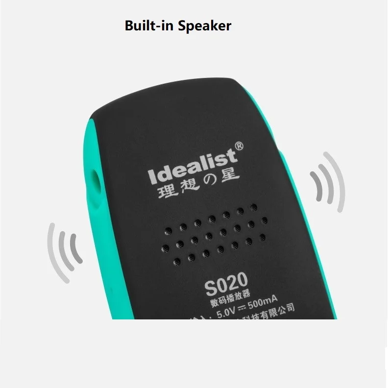 Idealist спортивный MP3 плеер для бега музыкальный встроенный u диск Mp3 мини