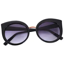 Классические женские кошачьи глаза оправа зеркальные линзы летние Оттенки UV400 очки S17023