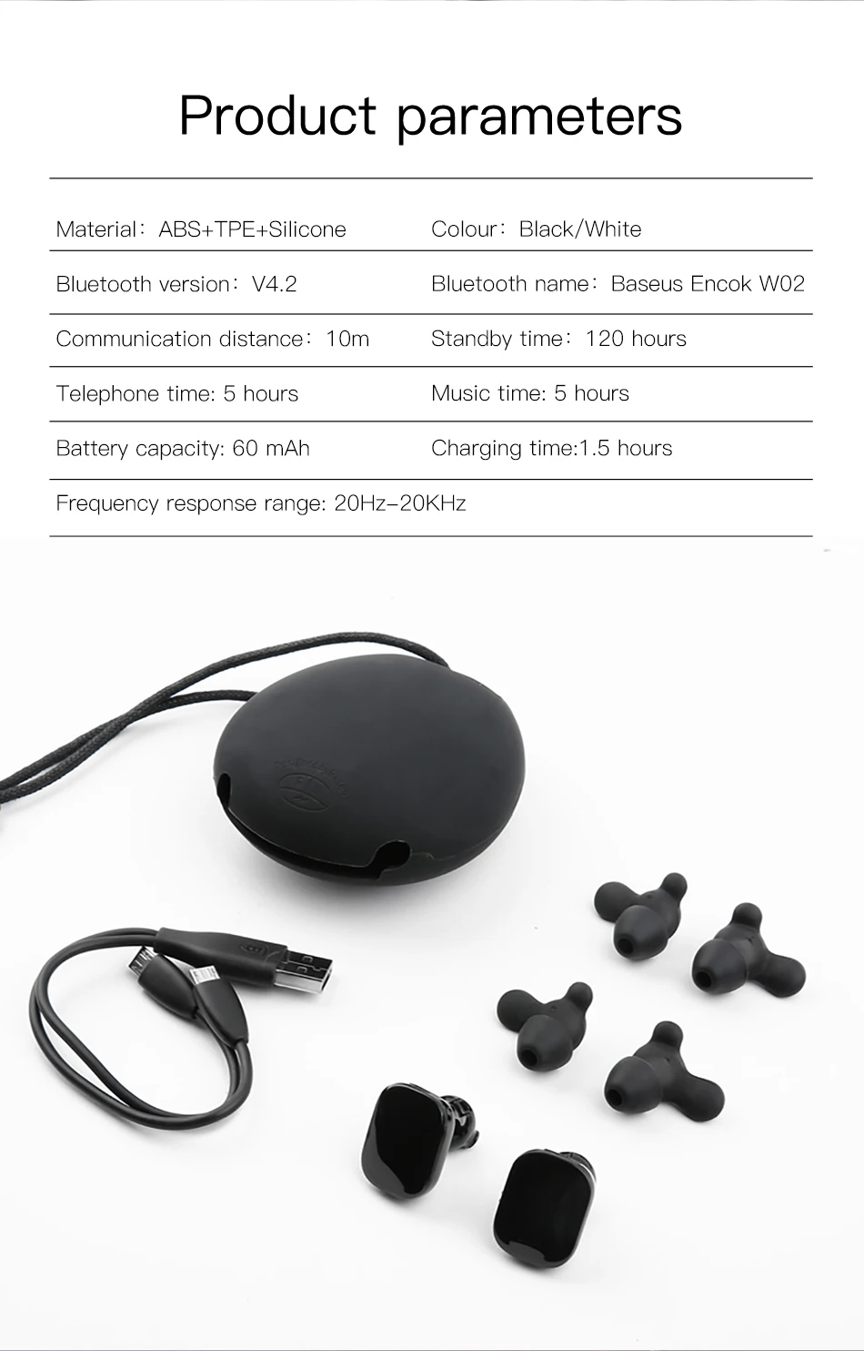 Baseus TWS Bluetooth наушники для телефона в уши двойные настоящие Беспроводные наушники с микрофоном умные сенсорные свободные руки бизнес гарнитура