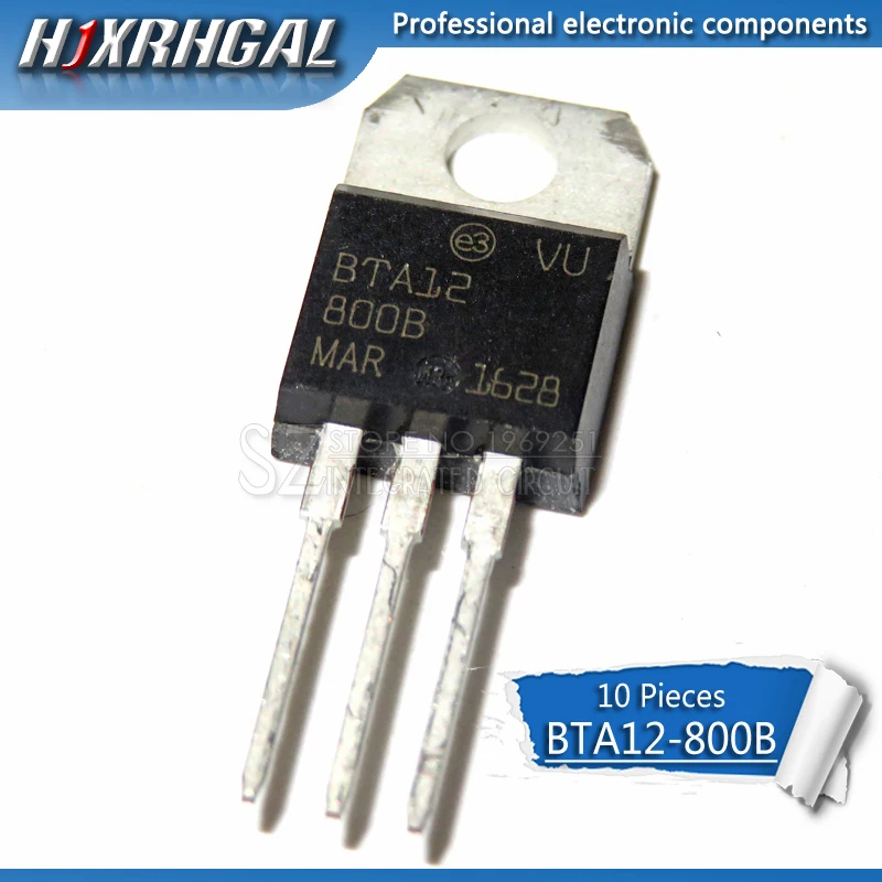 10PCS BTA12-600B BTA12-800B BTA16-600B BTA16-800B BTA20-600B BTA24-600B BTA24-800B LM317T IRF3205 Transistor TO-220 TO220