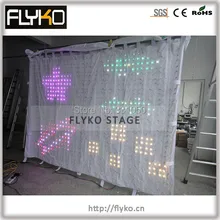 P7 2x3 м редактора программного обеспечения противопожарные led тканью экран этапа