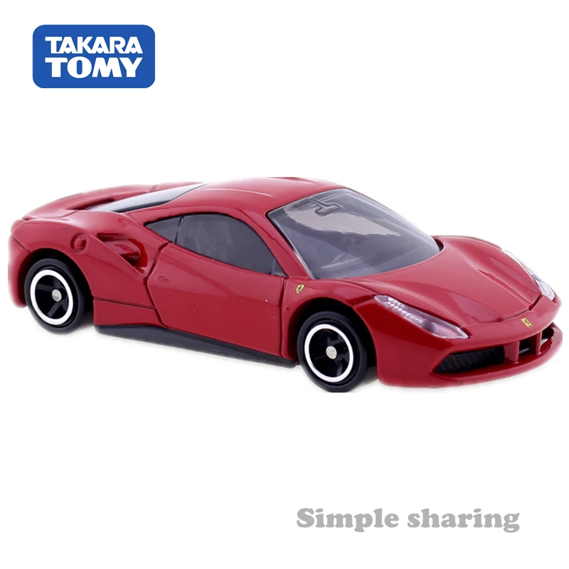 Takara Tomy Tomica No.64 488 GTB Roadster 1:62 литый под давлением миниатюрный автомобиль модель