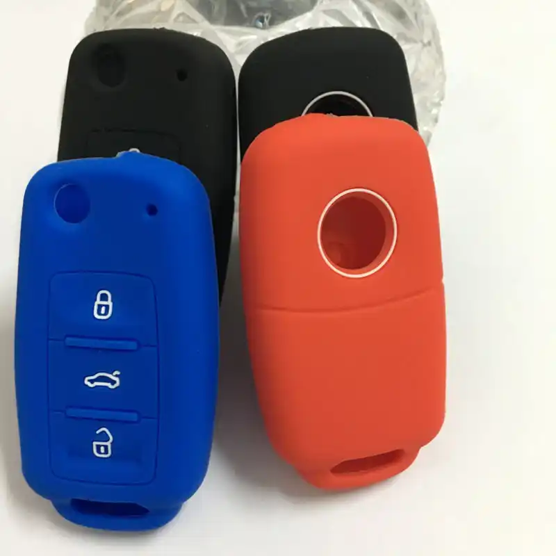 Силиконовый чехол для ключей для Skoda роскошный Октавия Рапид Fabia combi citigo roomster силиконовый чехол для дистанционного ключа 3 кнопки флип ключ - изображение