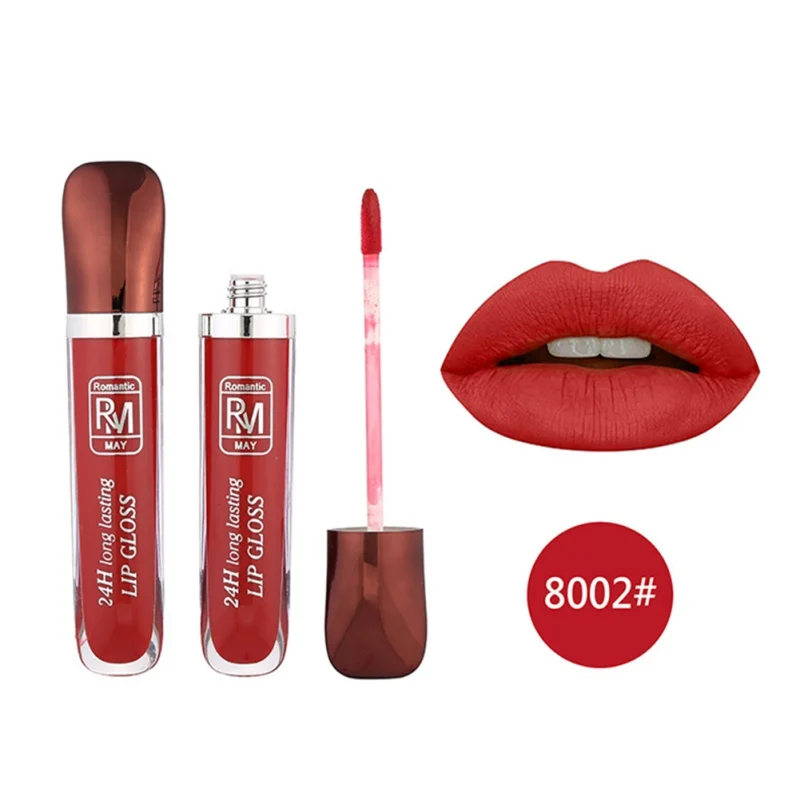 12 цветов жидкая губная помада матовая блеск для губ Professional Makeup Long Lasting Lip Cosmetics D2