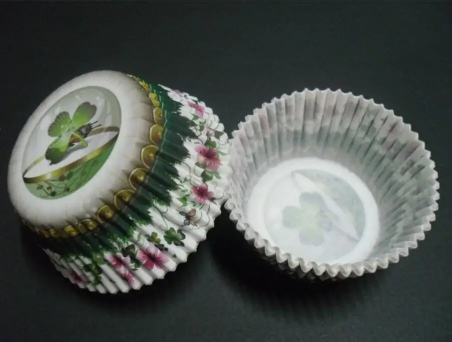 4.5inch 500pcs/lot beautiful flowers colorful cupcake liners baking paper cup muffin cases for wedding/festival party Decoration 4.5inch 500pcs/lot beautiful flowers colorful cupcake liners baking paper cup muffin cases for wedding/festival party Decoration