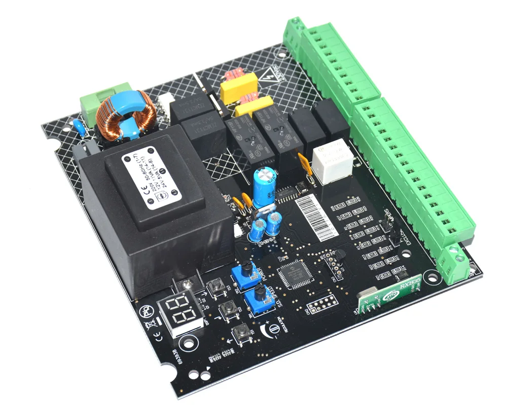 dual-220vac-automatic-swing-gate-opener-ac-motor-control-unit-pcb-controller-circuit-board