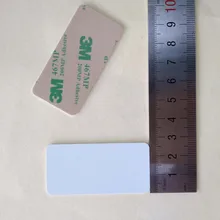 RFID маленький размер ПВХ с помощью клейкой ленты 3м стикеры электронных меток на дальние расстояния пассивный RFID UHF