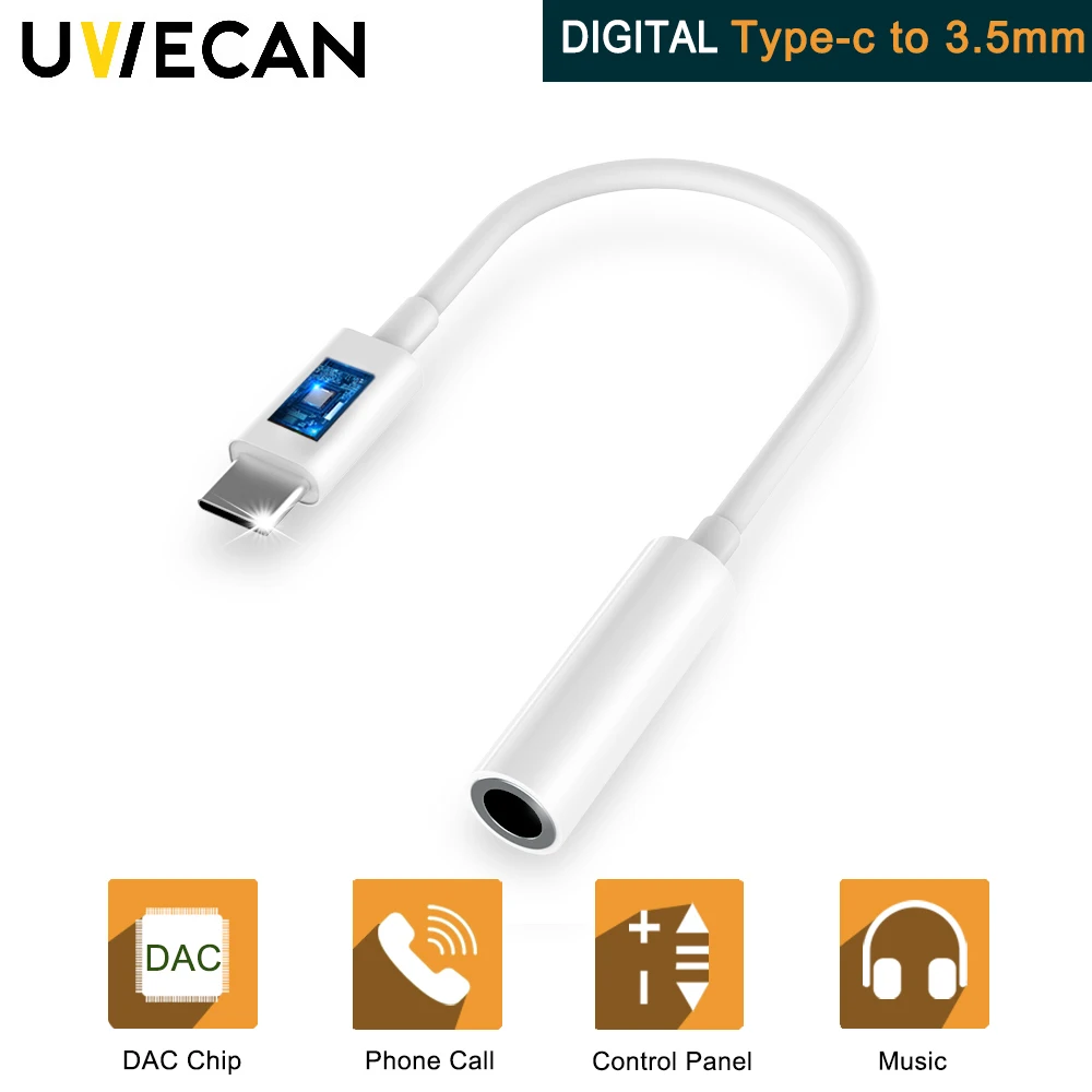 

Type C Male to 3.5mm Aux Female Stereo Earphone Jack Digital Audio USB C Adapter For iPad Pro Huawei P20 Google Pixel 2/2XL 3 XL