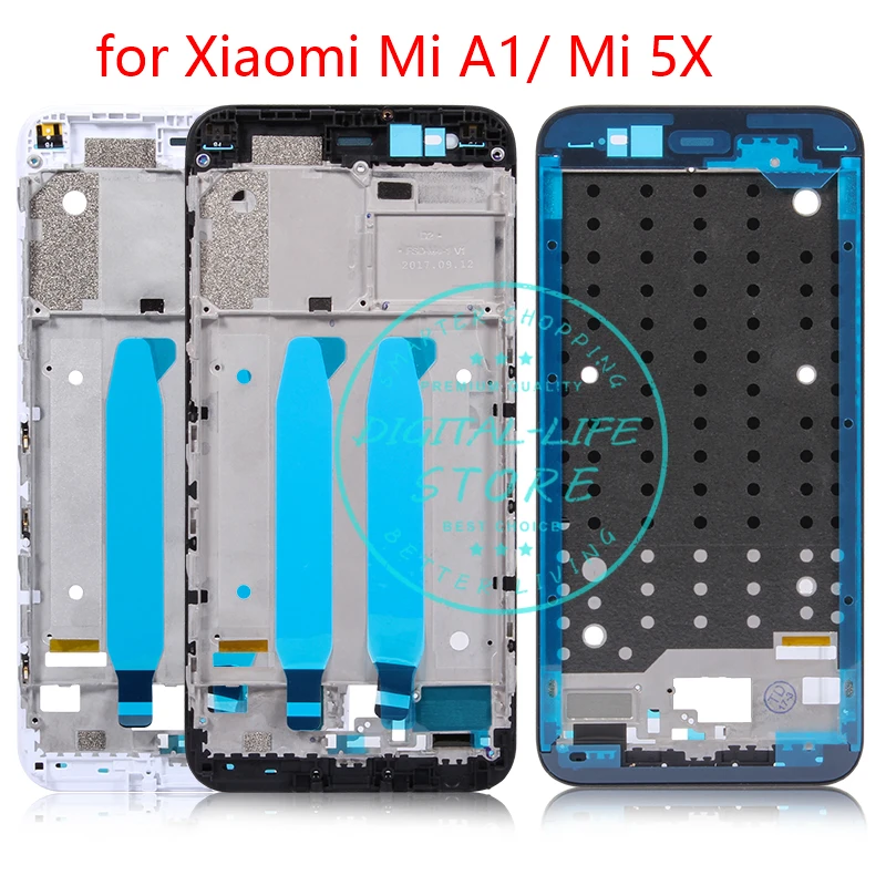 

Middle Frame for Xiaomi Mi A1 Mi 5X LCD Supporting Frame Plate Housing Bezel Display Digitizer Assembly Replacement Spare Parts