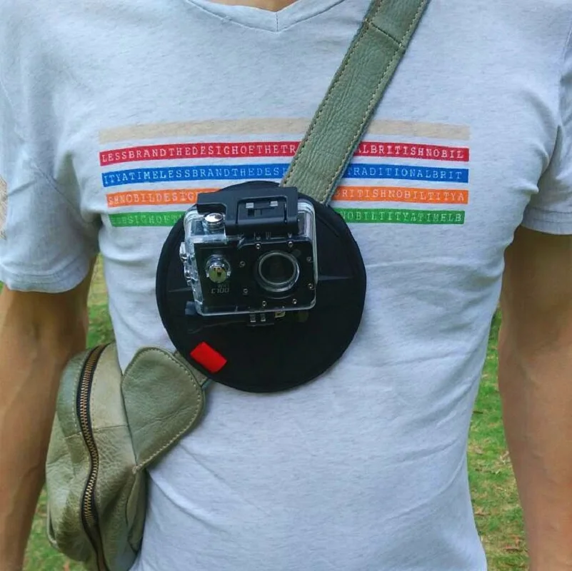 Clipe de Montagem do Carro para Gopro Magnético Mochila Cinta Cinto Arnês Hero 8 7 6 5 Sj4000 Sj6 - 9 Xiaomi yi 4 k H9r Ação Câmera Ímã - Image 5