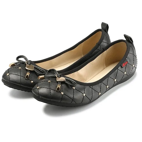 

Spring Summer Lady Pea Pea Loafers Driving Women Shoes Big Size Women's Foldable Ballet Flats Solid-colored Slip-Ons Soft Flats