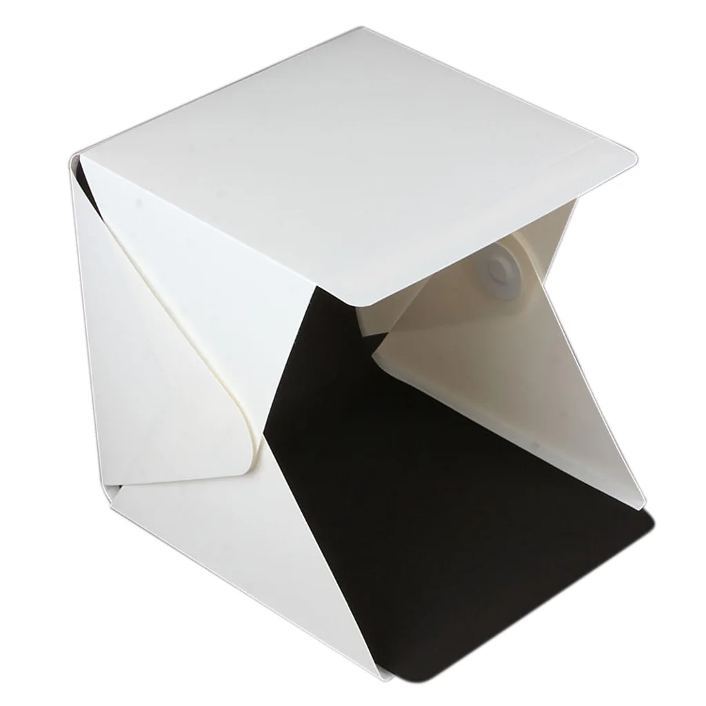 Light Room Photo Studio 9 inch Photography Lighting Tent Backdrop Cube Mini Box with 4 Backdrops