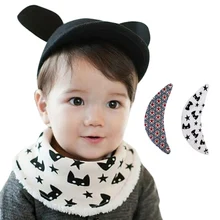 Осенне-зимний теплый нагрудник для кормления новорожденных мальчиков и девочек с рисунком из мультфильма удобный слюнявчик Bavoir полотенце Baberos Babador Slabber