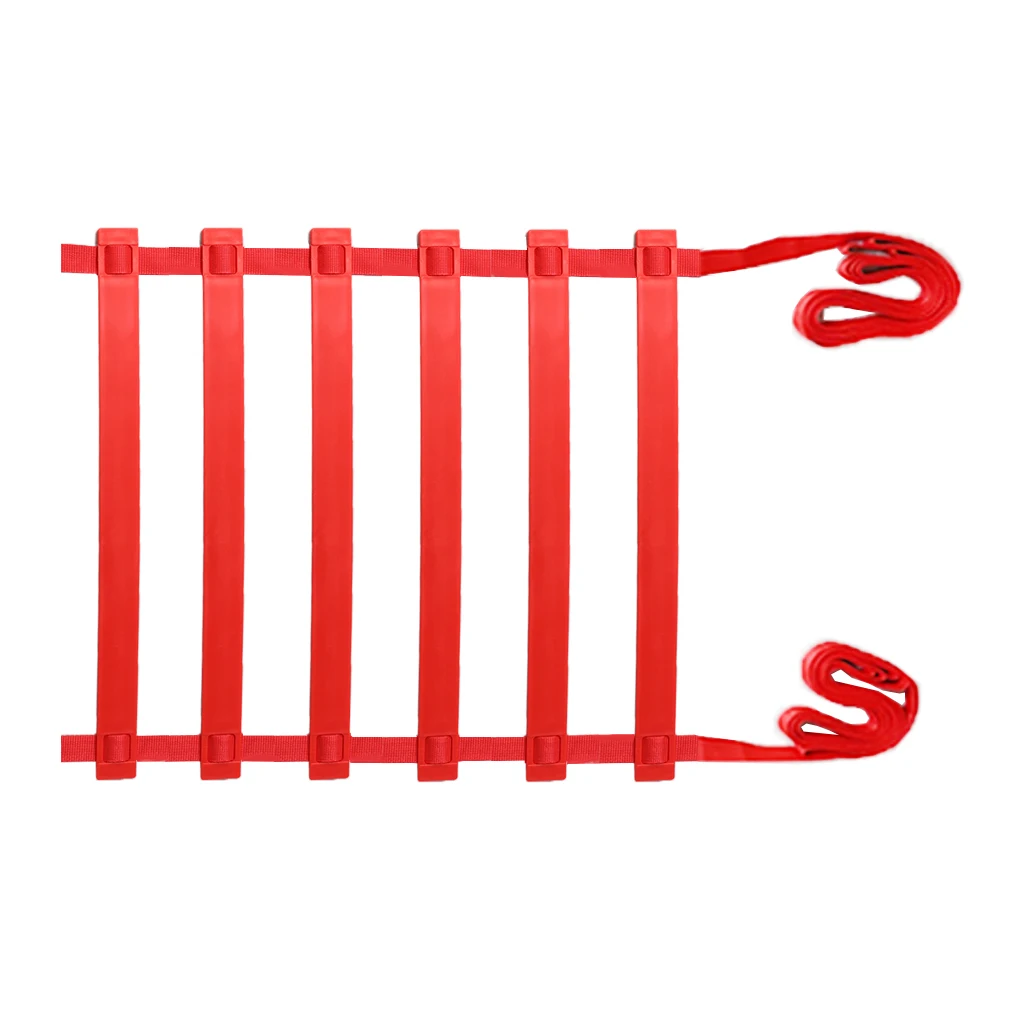 Agility Training Ladder Anti-Slip Rubber Speed Training Equipment Flat Rung for Football Running Soccer Training Aids