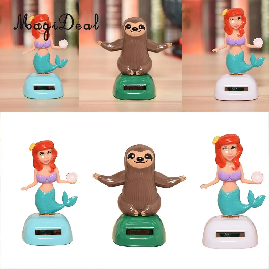 Buy Solar Powered Bobbling Toy Shaking Head Ornaments