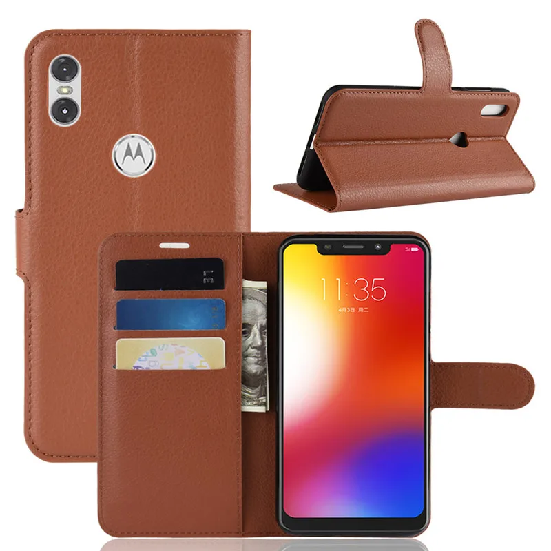 Чехол для телефона Motorola Moto P30 Play чехол-бумажник из искусственной кожи с откидной