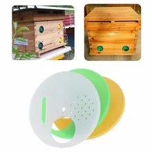 10 шт./компл. Hive с сопротивлением двери для пчеловодства коробка Пластик вход диск пчелы гнездо ворота Инструменты для пчеловодства оборудование C42