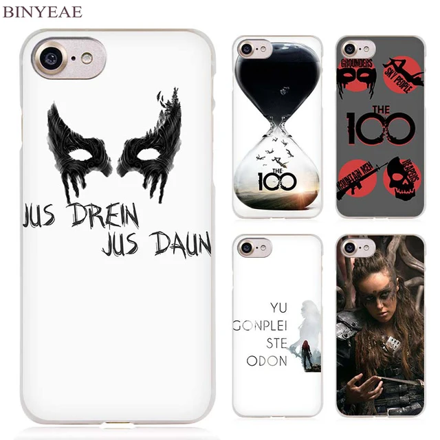 BINYEAE Heda Lexa The 100 Clear Cell Phone Case Cover for