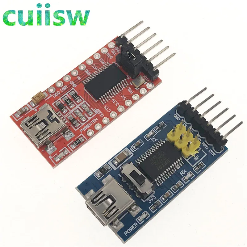 Cuiisw 1 шт. FT232RL FT232 FTDI USB 3,3 В 5,5 В к ttl последовательный адаптер модуль для arduino мини-порт