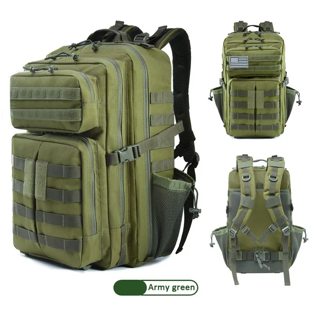 Details about / 28L Tactical Backpacks Molle Hiking daypacks for Camping Hiking 28l-army Green