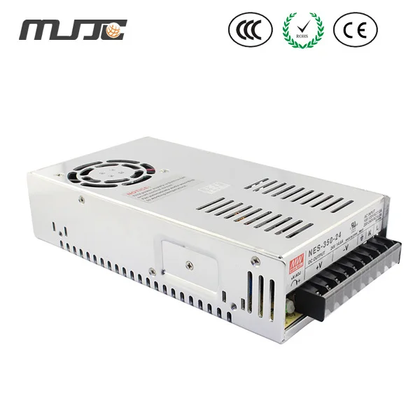 

MJJC 12V 29A led Swicthing Power Supply 350w Power Switch with 110V/220V input cooling fan for led lights/camera power